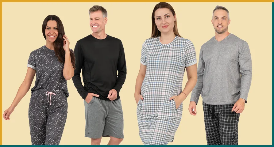 Comfortable & cozy sleepwear for him and her! 