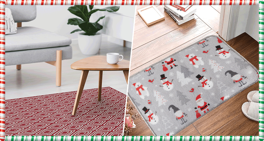 Cozy rugs for the holidays