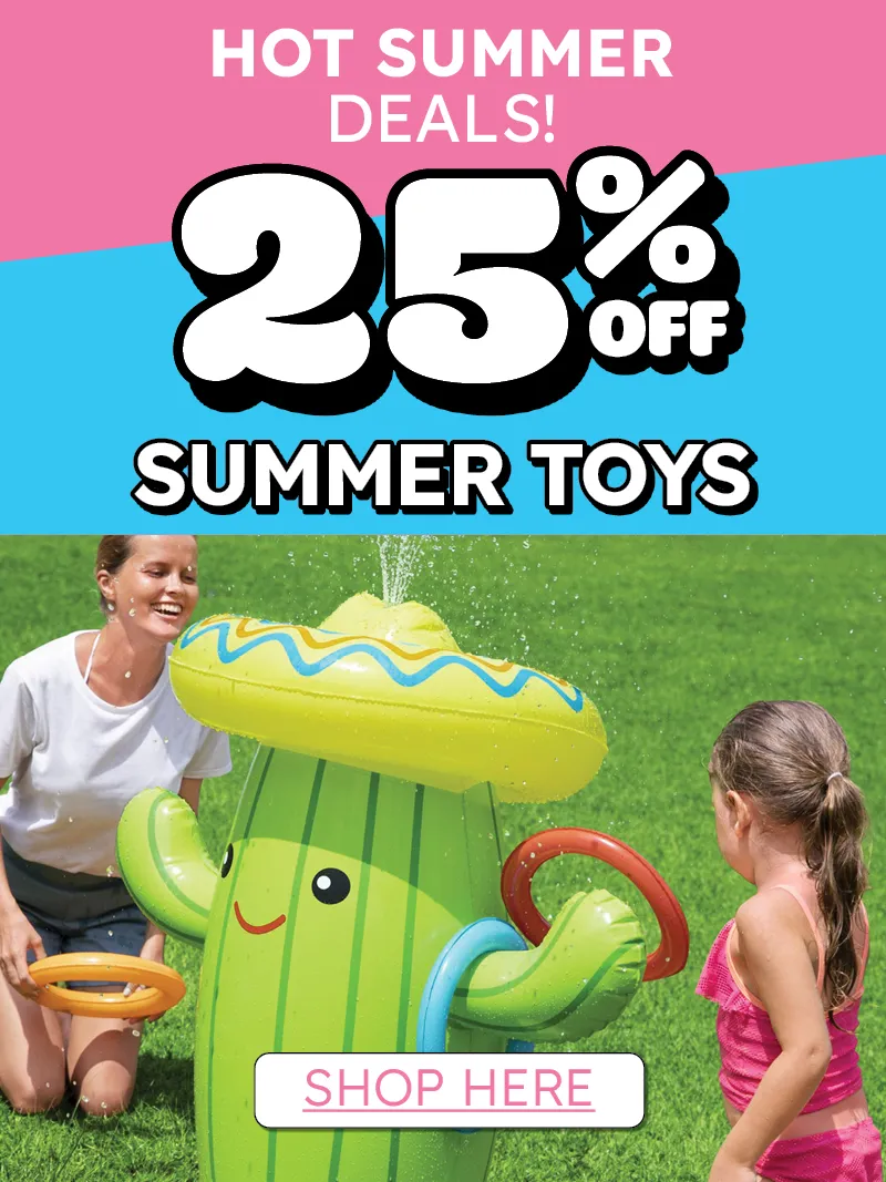 25% off summer toys