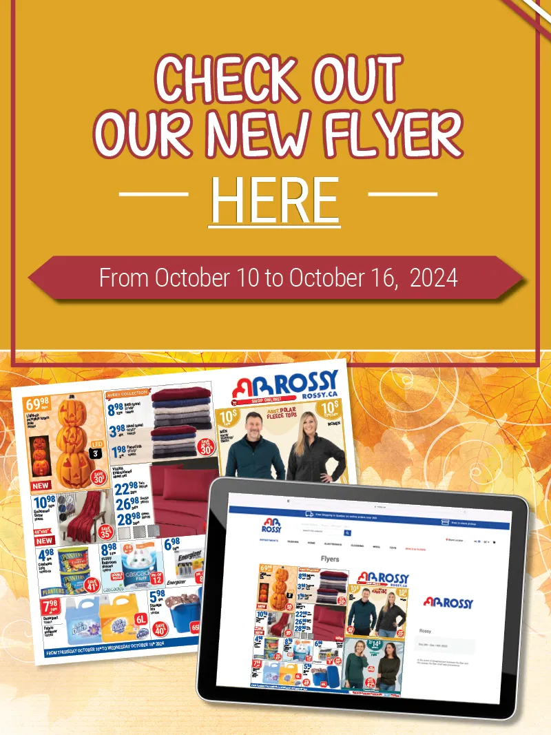 Check out our new flyer! From October 10 to October 16, 2024. 