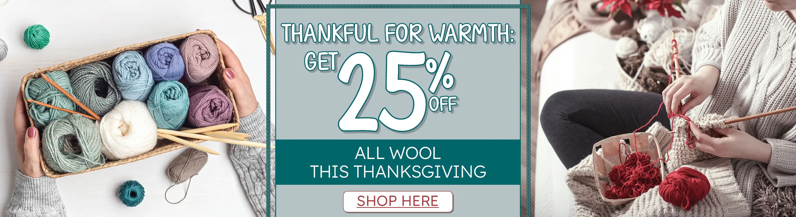 25% off all yarn