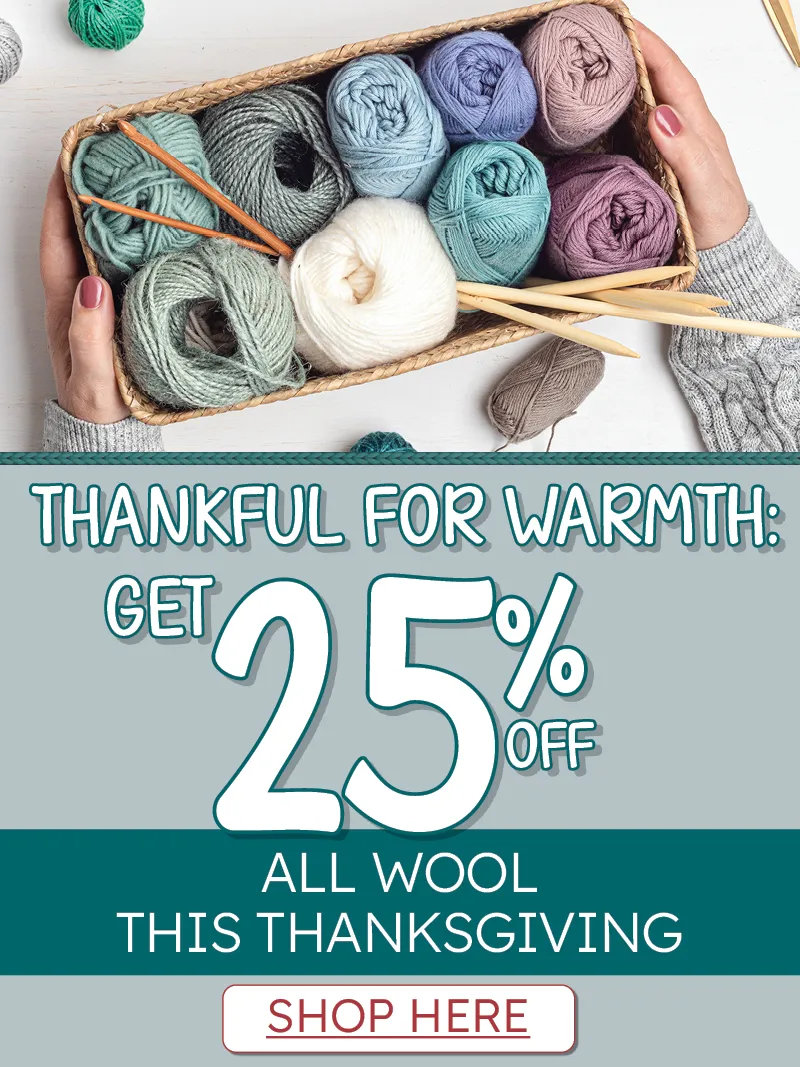 25% off all yarn