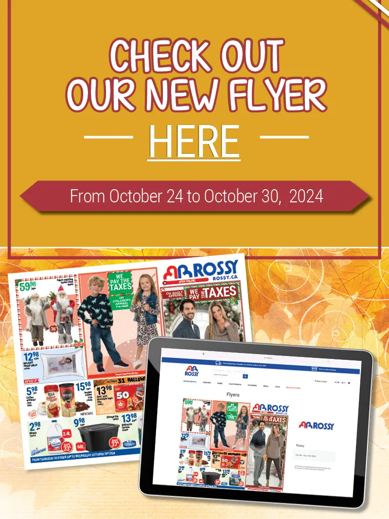 Check out our new flyer! From October 24 to October 30, 2024. 