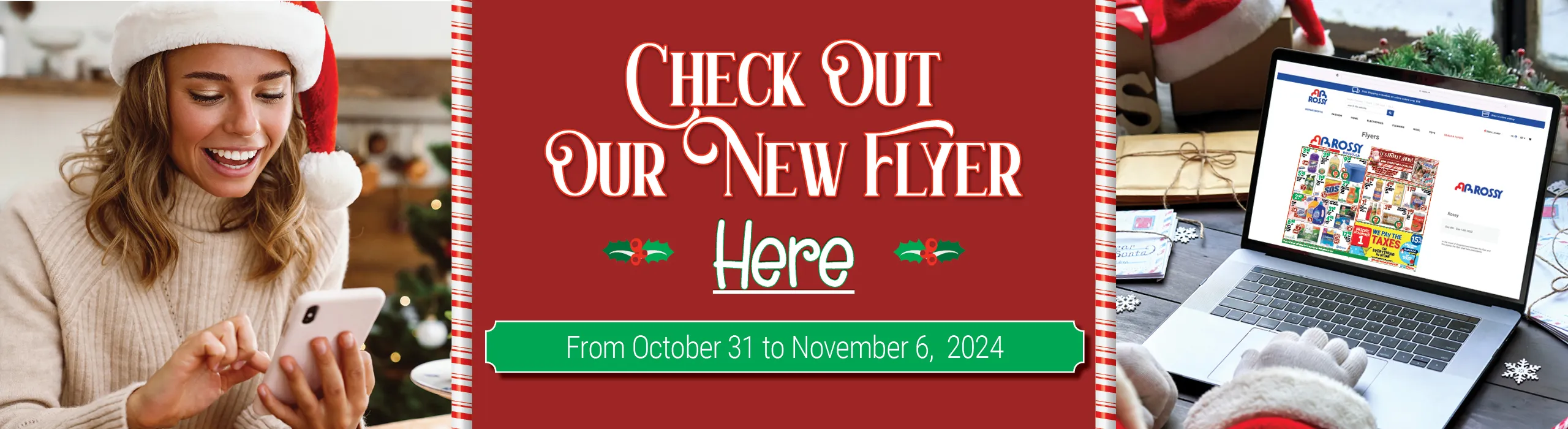 Check out our new flyer! From October 31 to November 6, 2024. 