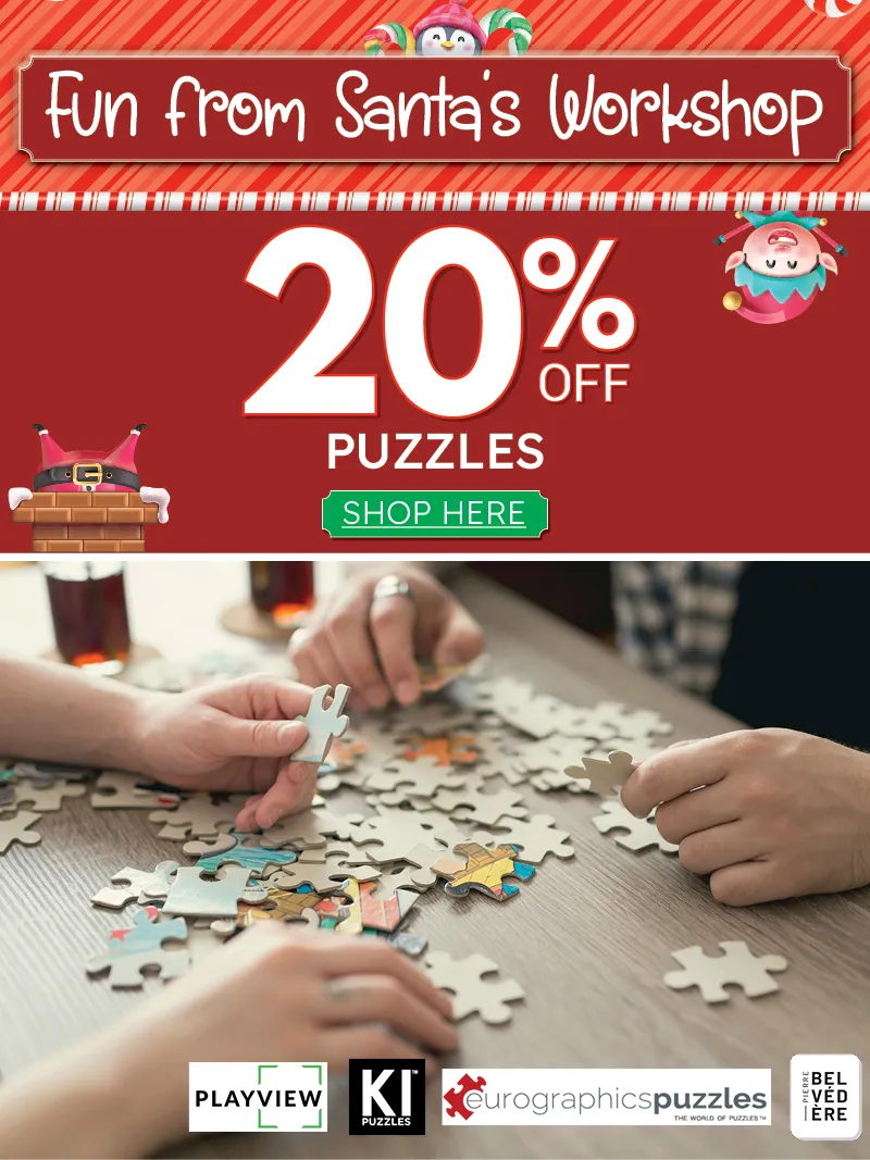 20% off puzzles