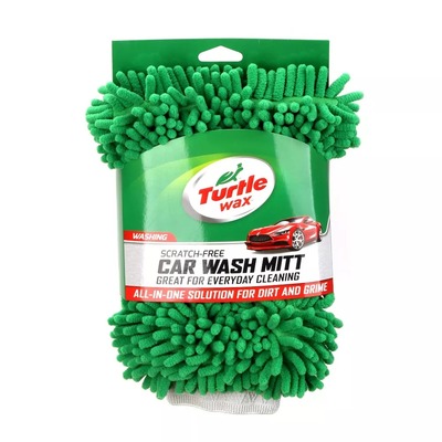 2-in-1 microfiber car wash mitt