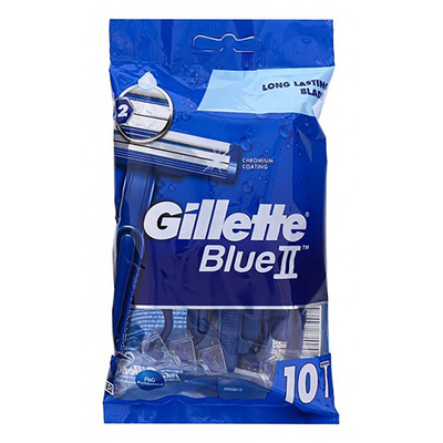 Gillette Blue II - Disposable razors, pk. of 10 | Rossy