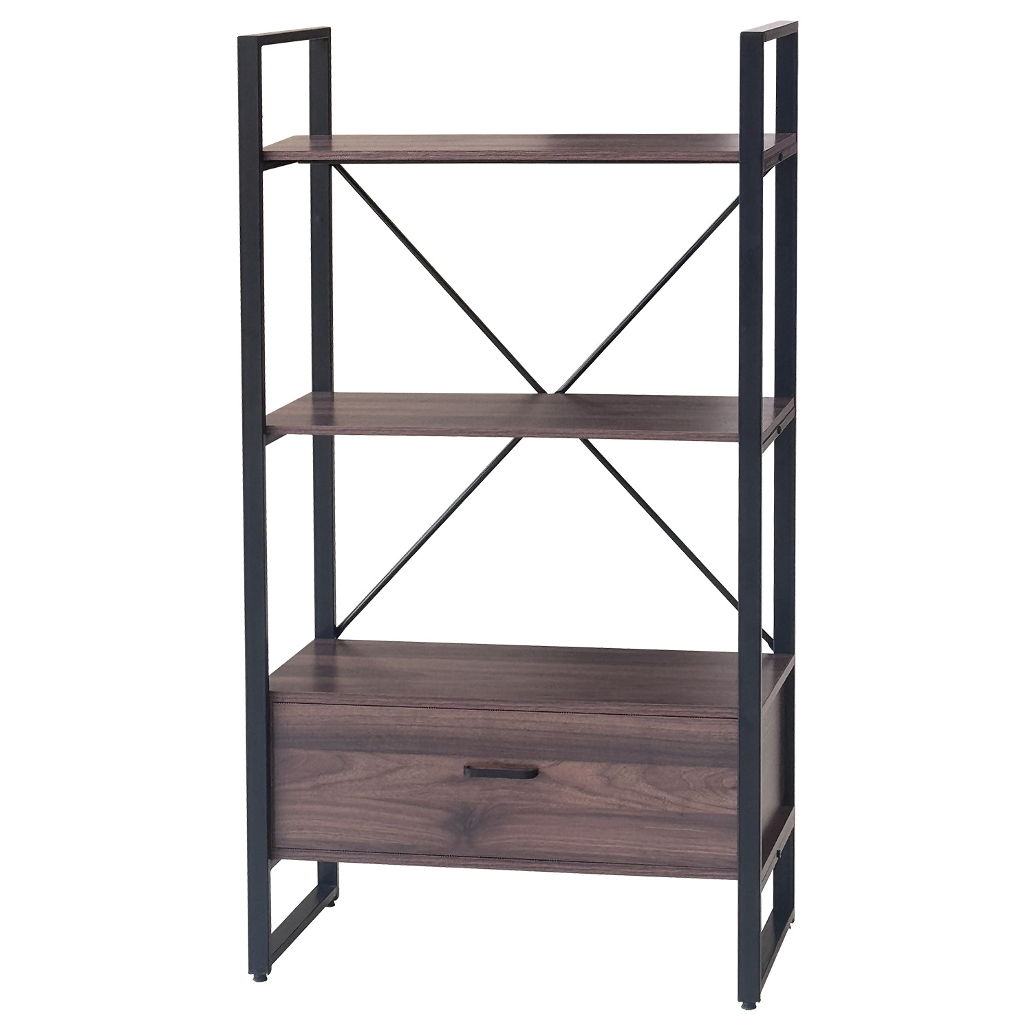 3-level shelf with drawer