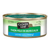 Clover Leaf - Thon pâle en morceaux, listao, dans l'eau, 170g