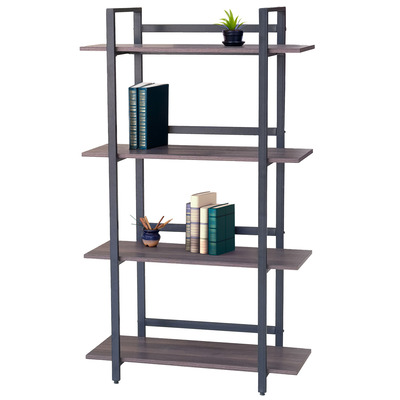 4-tier bookcase shelf