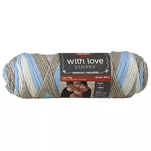Red Heart With Love Yarn-Black