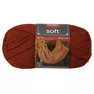 Red Heart -Soft Yarn-Chocolate