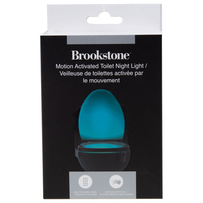 Brookstone Motion activated toilet night light Rossy