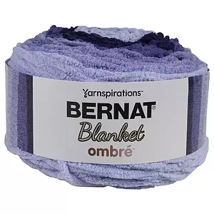 Bernat Blanket Ombr Yarn navy ombr . Colour blue Rossy