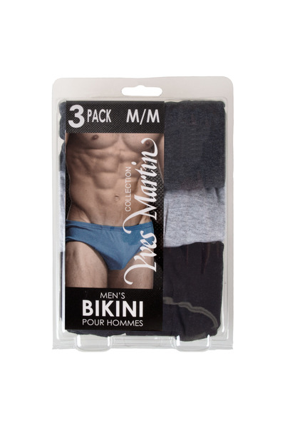Yves Martin Underwear - Men's Stripe Medium Rise Briefs