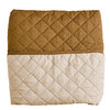 Reversible quilted sofa protector - Taupe / Ivory - 2