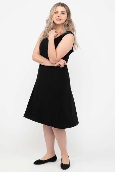 New PLUS SIZE USA Womens SOFT BLACK LEOPARD ANIMAL CONTRAST ELBOW DRESS 1X  2X