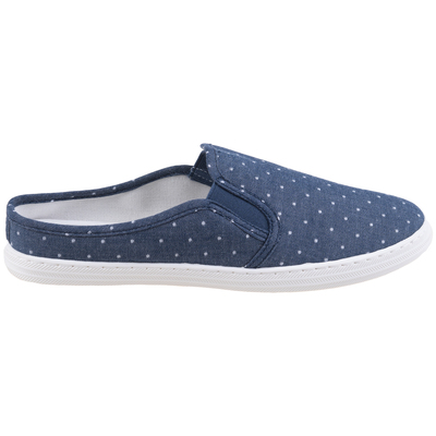 Polka dot 2025 canvas shoes