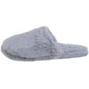 Faux fur open back slippers - 3