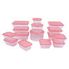 Square food containers, pk. of 3 - 570ml - 4