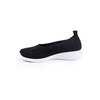 Athletic mesh knit low-heel ballerina shoe - 3