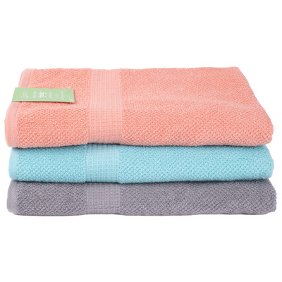 FRESCO Collection - Cotton bath towel. Colour: light blue. Size: bath