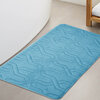 Non-slip memory foam bath mat, 16"x24" - Imperial trellis - 2