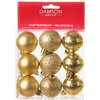 Danson - Shatter-proof Christmas ball ornaments, pk. of 9 - 2