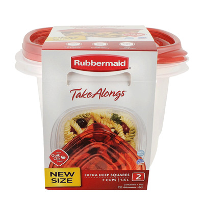 Save on Rubbermaid TakeAlongs Containers & Lids Square 2.9 Cups Order  Online Delivery