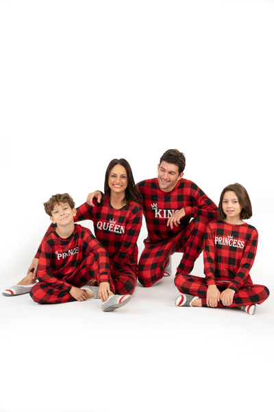 Uniexcosm Christmas Family Pajamas Set Sleepwear Unisex Women Men & Toddler  Kids PJs 