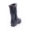 Faux fur lined snow boots with ice grips - 4