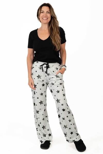 Leggings Depot Women's Casual Long Pajama Lounge Pants Drawstring  Sleepwear-Print Design, Black Rose, Medium : : Clothing, Shoes &  Accessories
