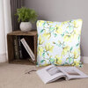 Indoor/outdoor printed decorative cushion, 17"x17" - 2