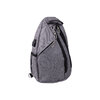 Sling bag, crossbody backpack with reversible shoulder strap - Grey