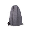 Sac à dos à bandoulière croisée avec sangle d'épaule réversible - Gris - 3