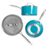 Gotham Steel - Diamond - Non-stick aluminum cookware set, 5 pcs - 2