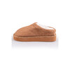 Platform microsuede slippers - 3