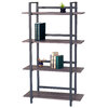 4-tier bookcase shelf