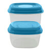 Rectangular food containers, pk. of 2 - 650ml