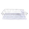 Chrome dish rack, 16.7" x 12.6" x 4.7"