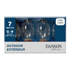 Danson - C9 Replacement sparkle bulbs, pk. of 4 - 2