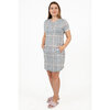 Chemise de nuit ultra douce avec poches - Tartan - 2