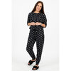 Charmour - Ultra soft pyjama set, Polka dots