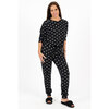 Charmour - Ultra soft pyjama set, Polka dots - 2