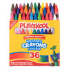 Playskool - Crayons lavables, Paq. de 36 - 2