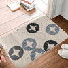 CROSSROADS Collection, Indoor non-slip door mat, 16"x24" - 3