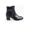 Bloc heel ankle boot