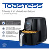 Toastess - Friteuse à air chaud numérique, 3.8L - 2