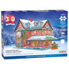 Eurographics - 3D, Christmas house, 1100 pcs - 2