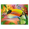 KI - Puzzle - Carol Calavaris - Toucan & Butterflies, 1000 pcs - 2